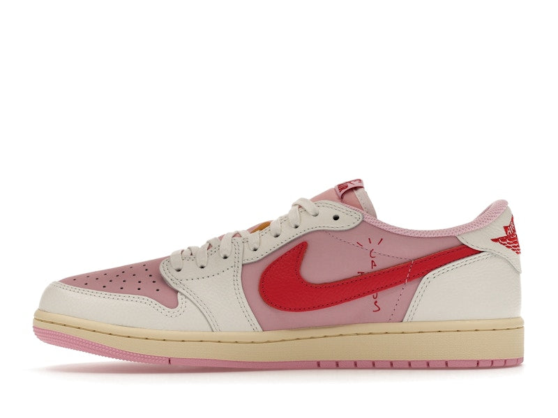 Air Jordan 1 Retro Low OG SP Travis Scott - Sail / Tropical Pink