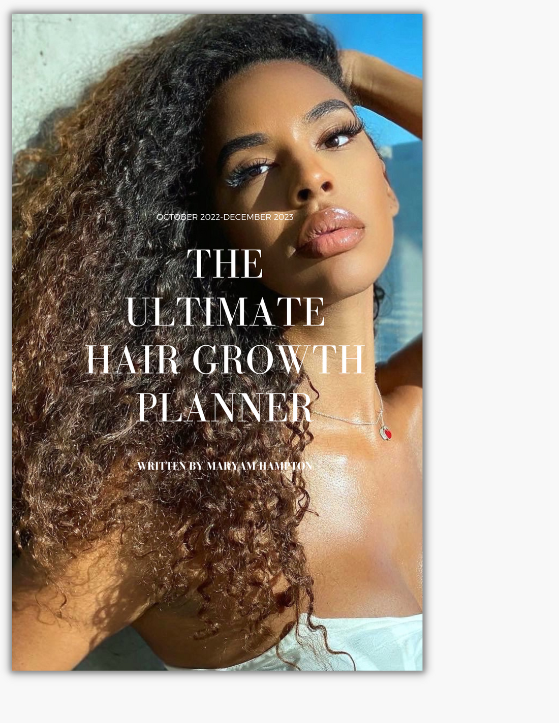 2023 The Ultimate Hair Growth Calendar Guide & Planner