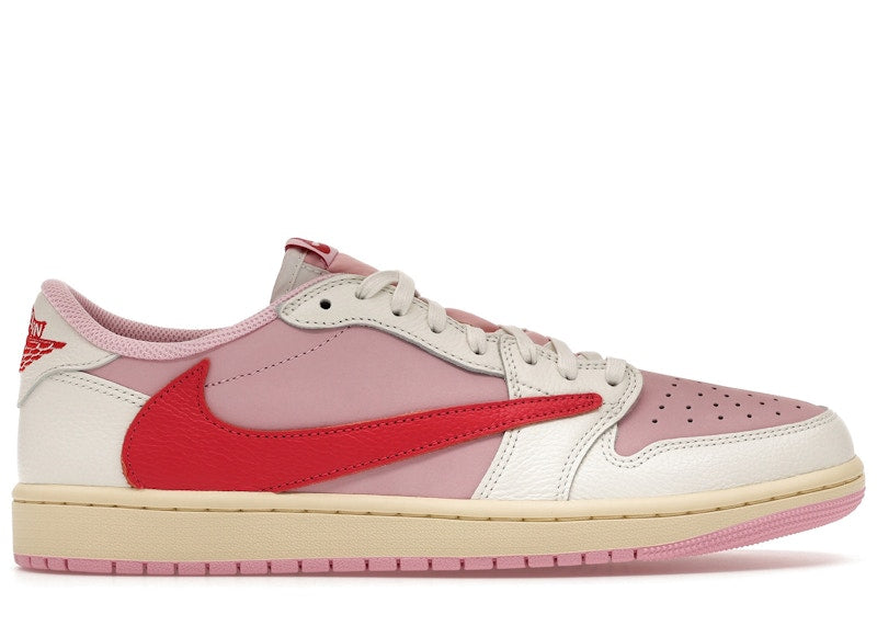 Air Jordan 1 Retro Low OG SP Travis Scott - Sail / Tropical Pink