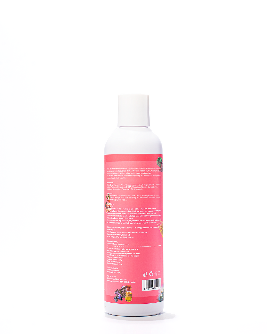 Omez Asher Growth  Shampoo