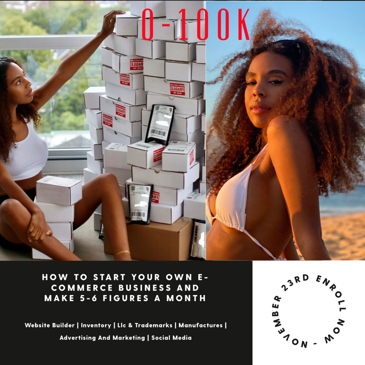 0-100K How to Start your own E-Commerce Business