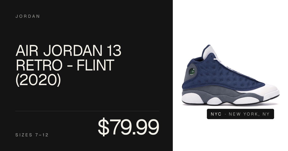 Air Jordan 13 Retro - Flint (2020)