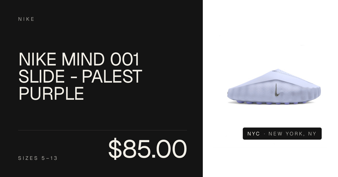 Nike Mind 001 Slide - Palest Purple